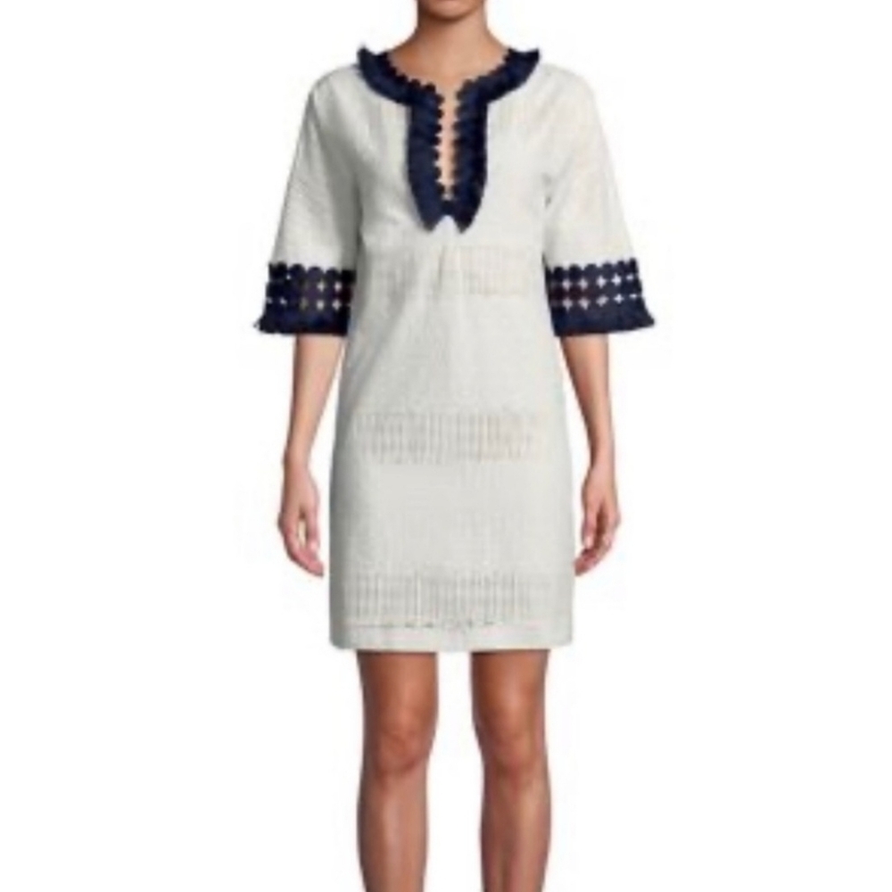 Belle Badgley Mischka Eyelet Dress 
